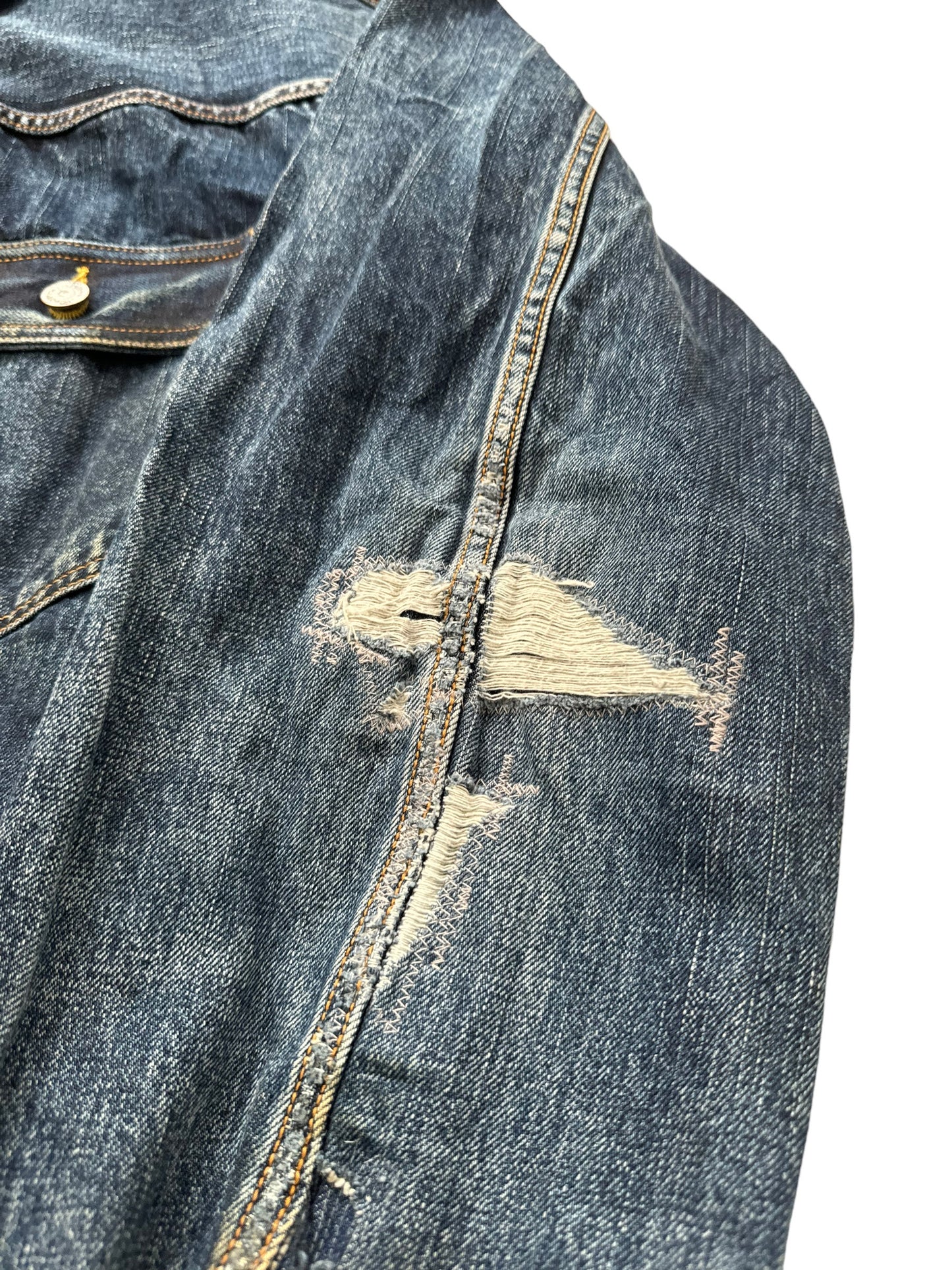 1006 Dry Damaged 101XX Denim Jacket