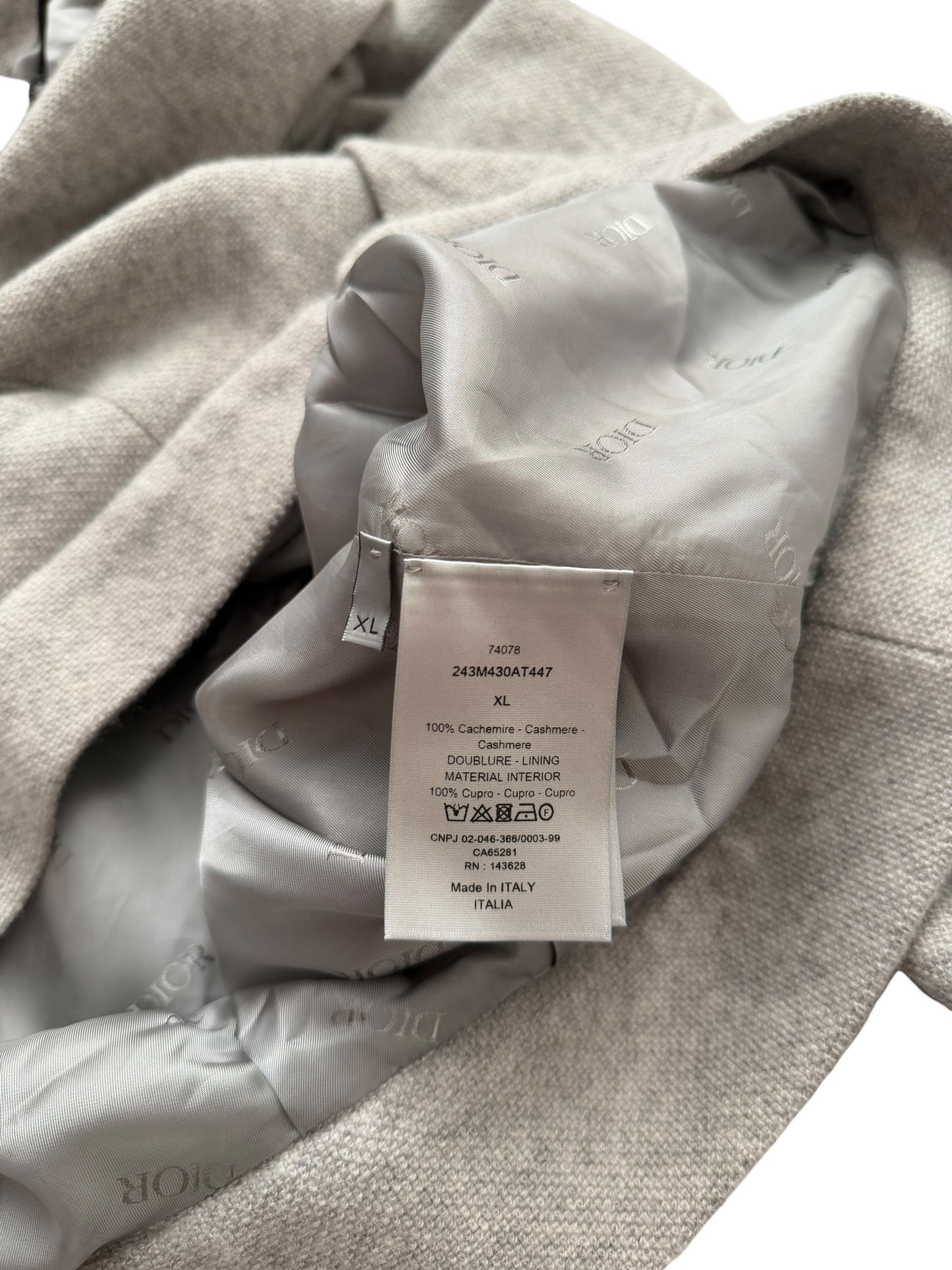 Cashmere Ruche Collar Jacket