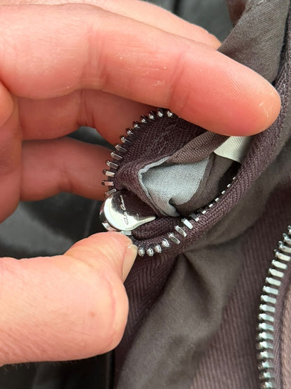 2019 Larry Giant Sisy Parka Suede Panels