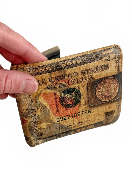 Photo Printed Money Wallet