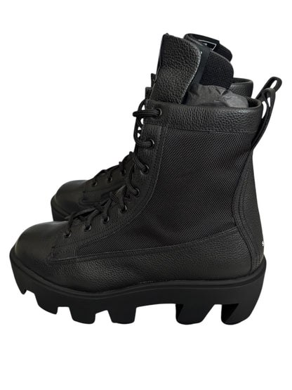 Therapist Teeth Lace Up Leather Boot