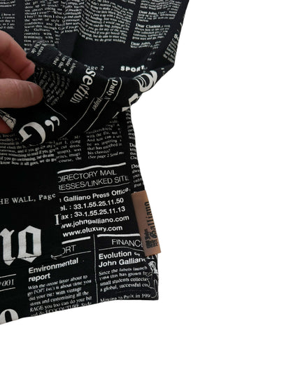 FW2000 Gazette Newspaper Graphics Hoodie