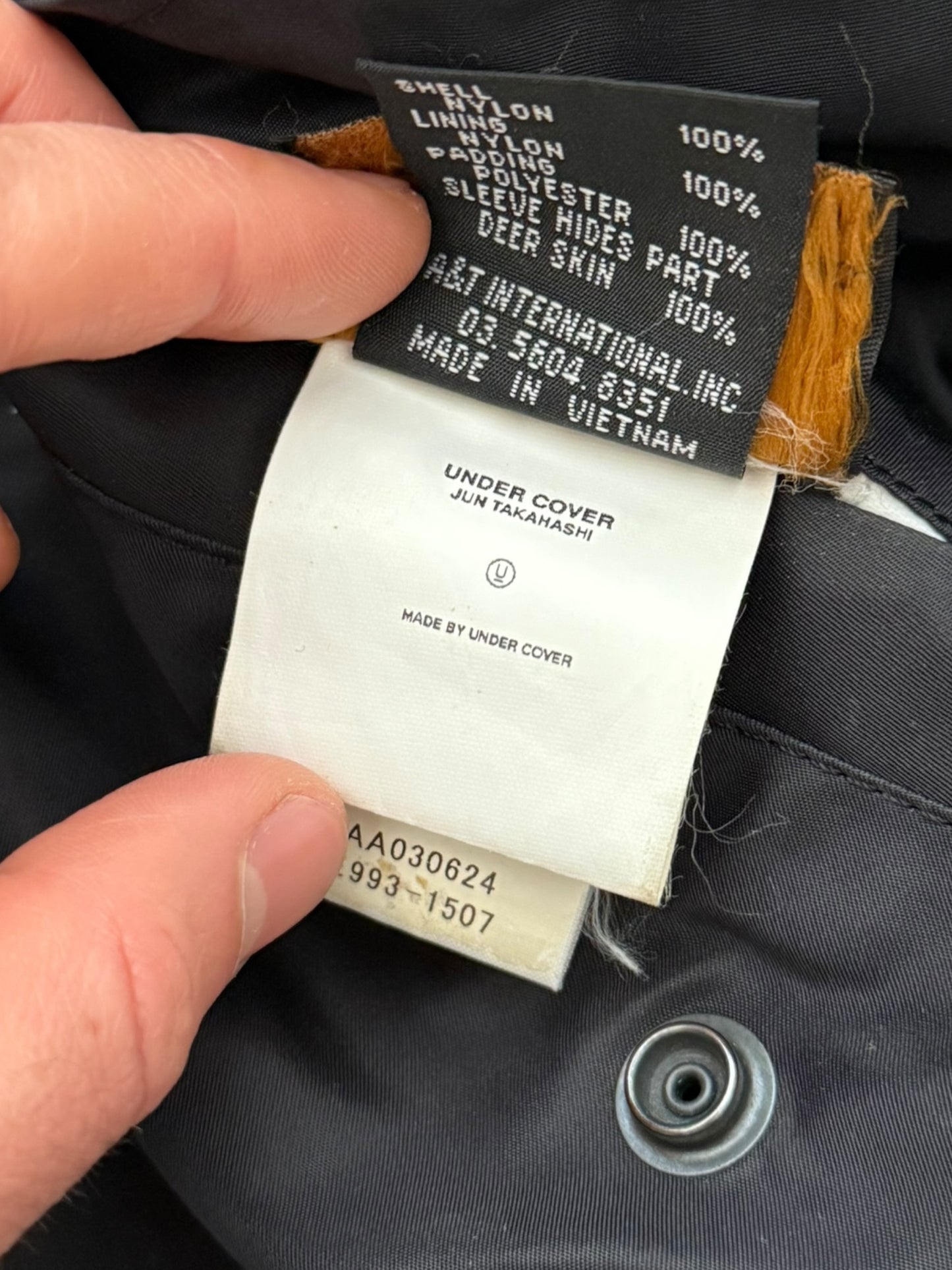 2004 x Fragment Deerskin Sleeve Bomber (OG Version)