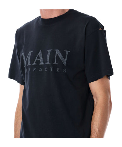 Main Character Distressed Shirt