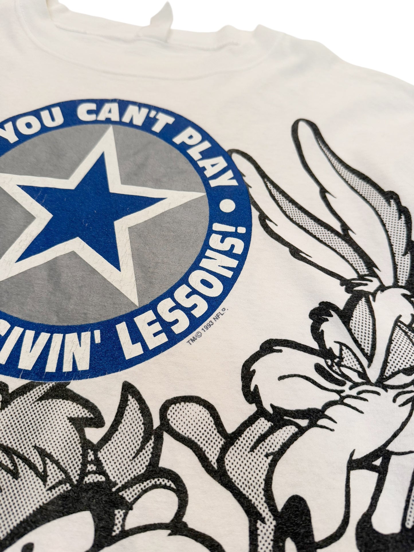 1993 NFL x Looney Toons Allover Shirt