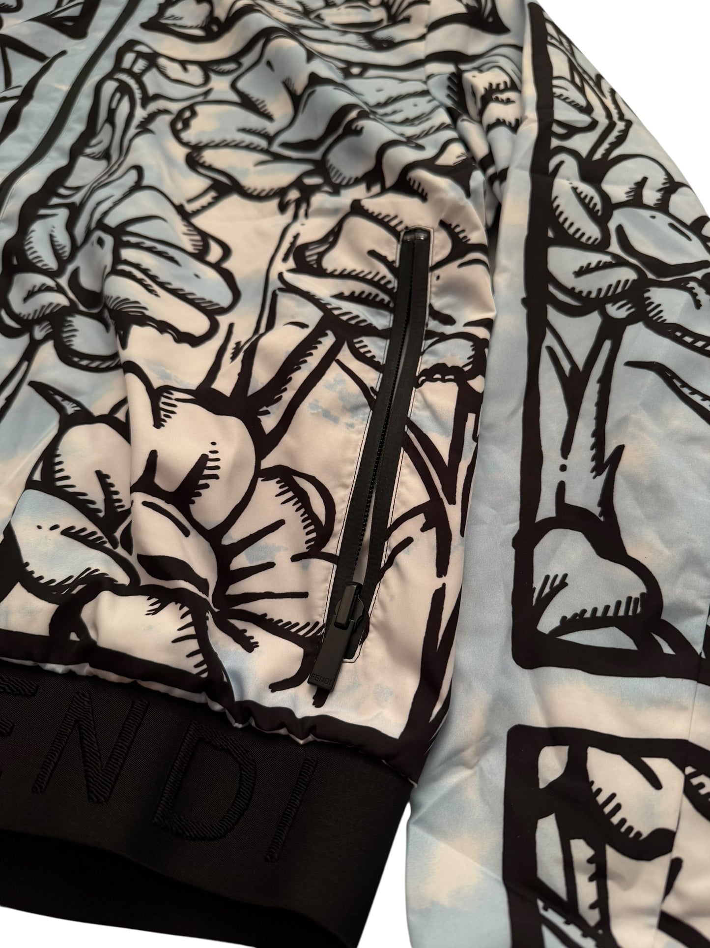 x Joshua Vides Flower Sketch Windbreakee