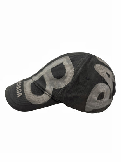 Ghost Paris Spray Graffiti Paint Hat