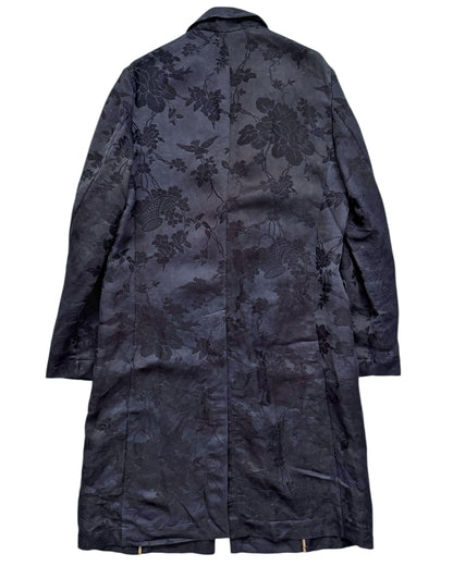 2016 Silk Jacquard Chester Coat