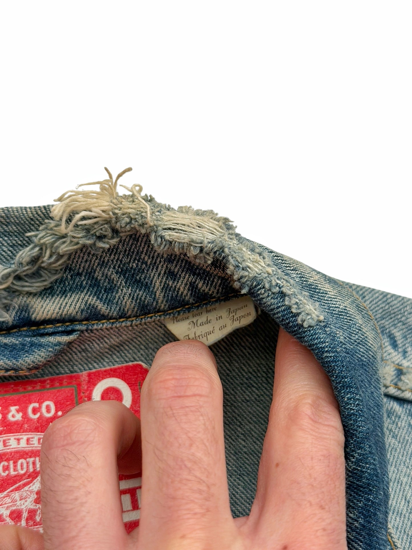 x Levi’s Distressed Jacket