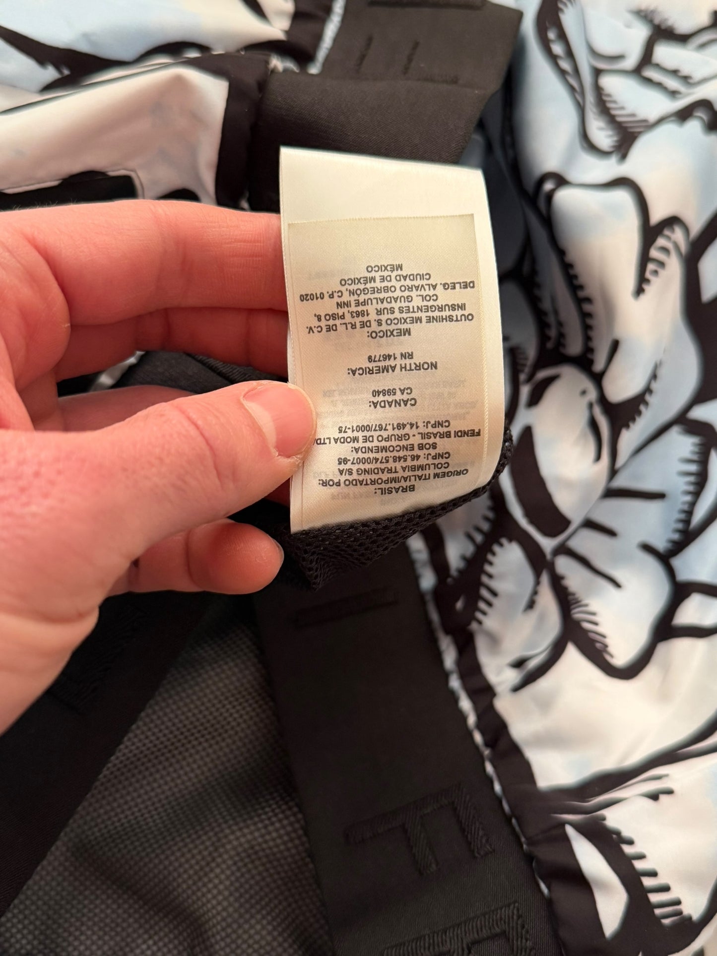 x Joshua Vides Flower Sketch Windbreakee