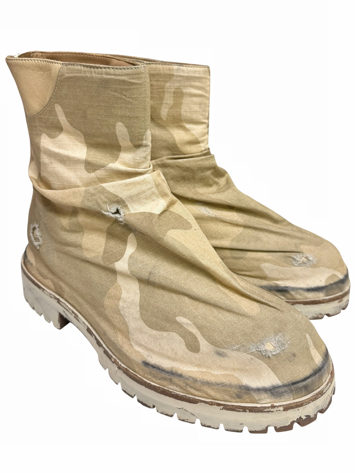 2026 Special Distressed Desert Camo Marathon Boot