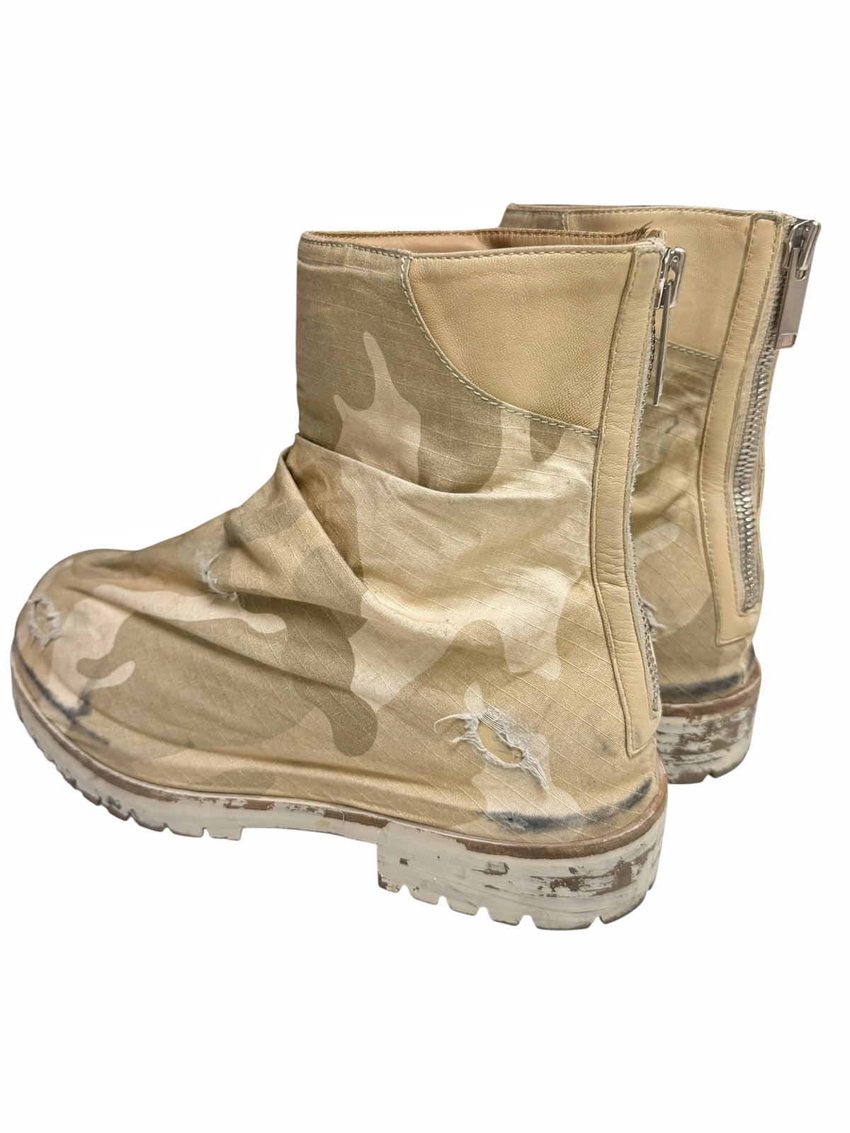 2026 Special Distressed Desert Camo Marathon Boot