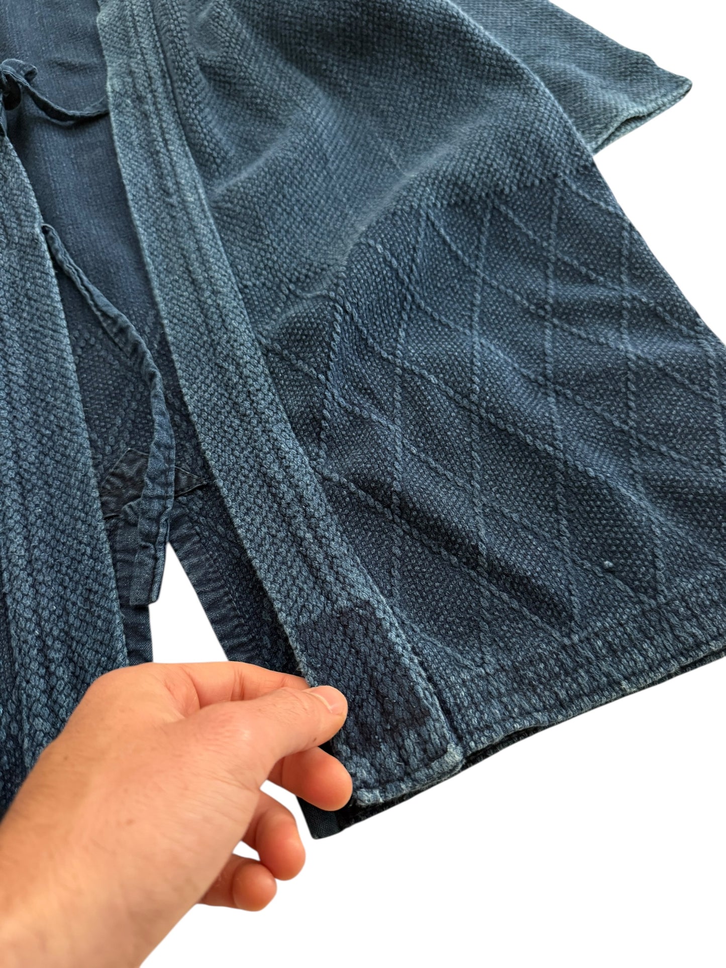 Sashiko Boro Throwover Thing