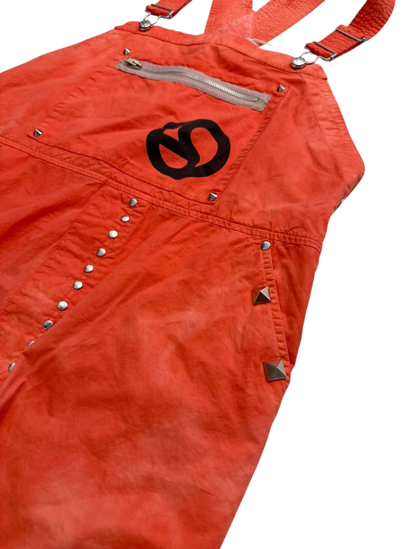 Cotton Studded Dye Overalls