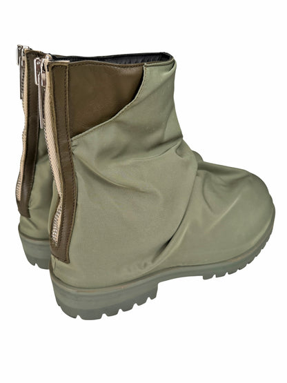 Nylon Green Marathon Boots