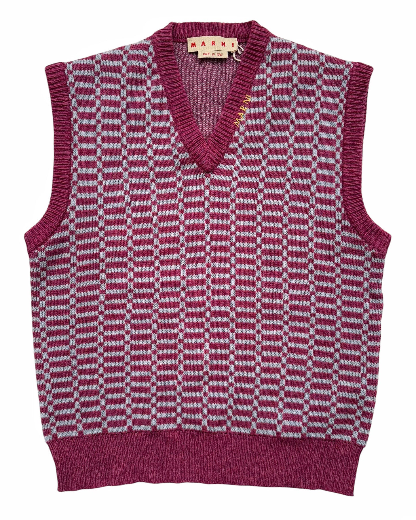 Knit Embroidered Vest