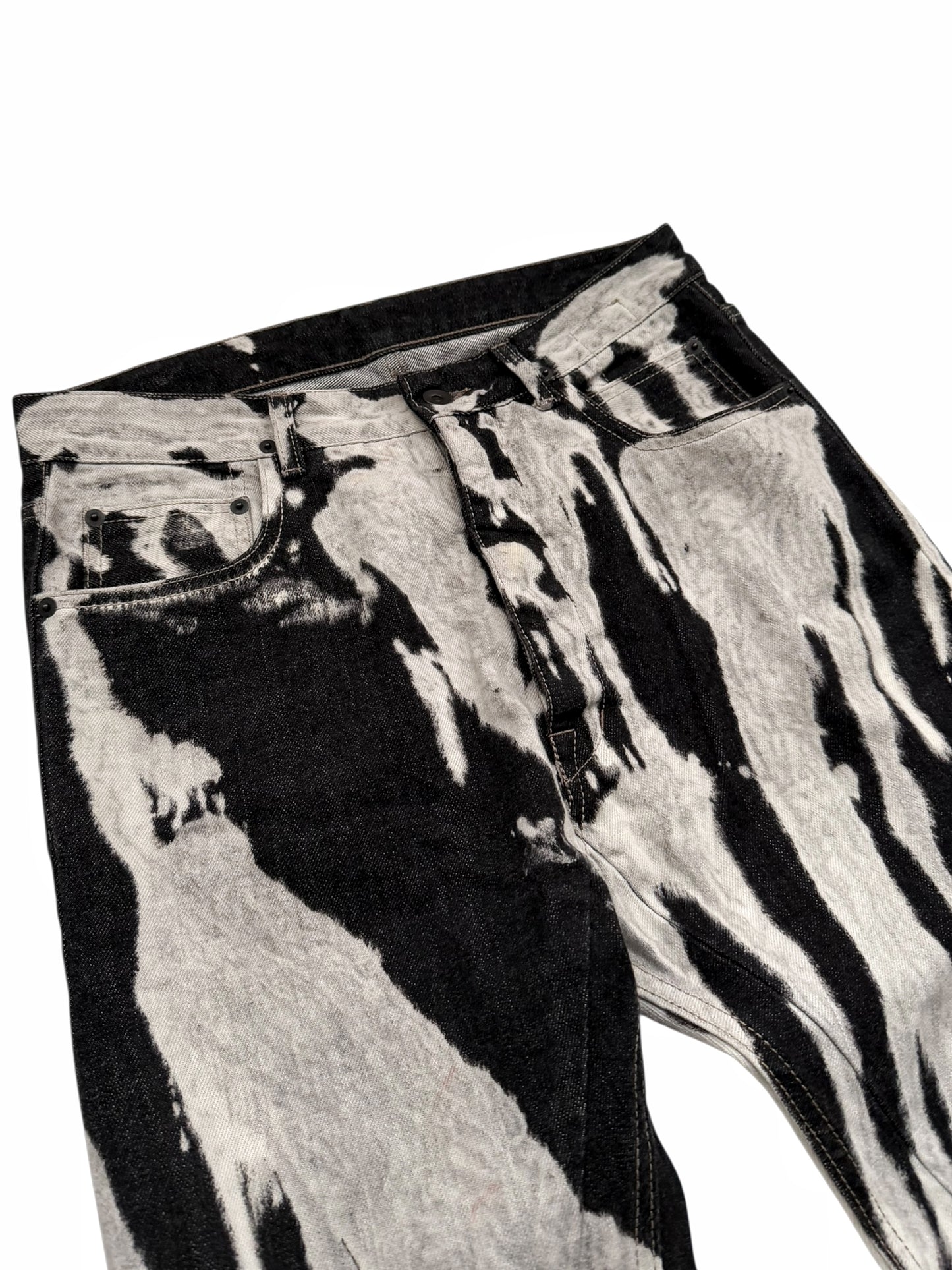 Vomit Bleached Torrence Denim Jeans