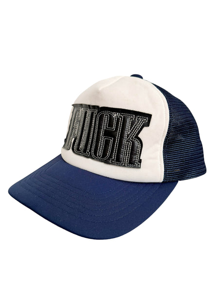 2006 FUCK Blue Trucker Hat