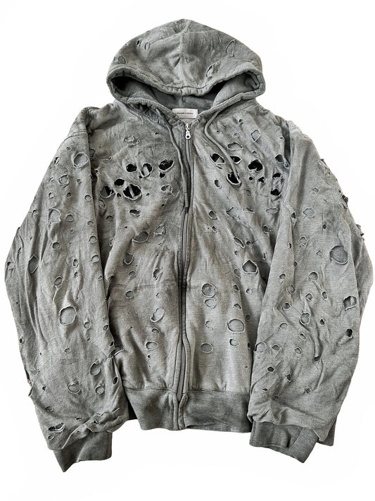 “Canal Street” Layered New York Overdyed Hoodie