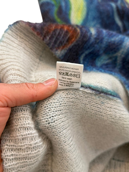 Watercolor Mohair Rezayne Giant Sweater