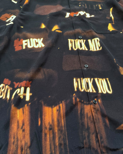 Canal Street Fuck You Rayon Shirt