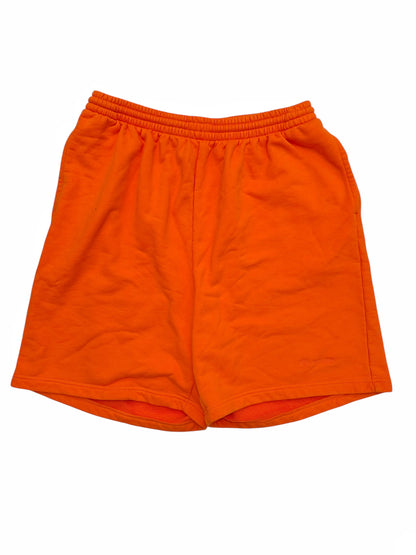 Baggy Orange Logo Shorts