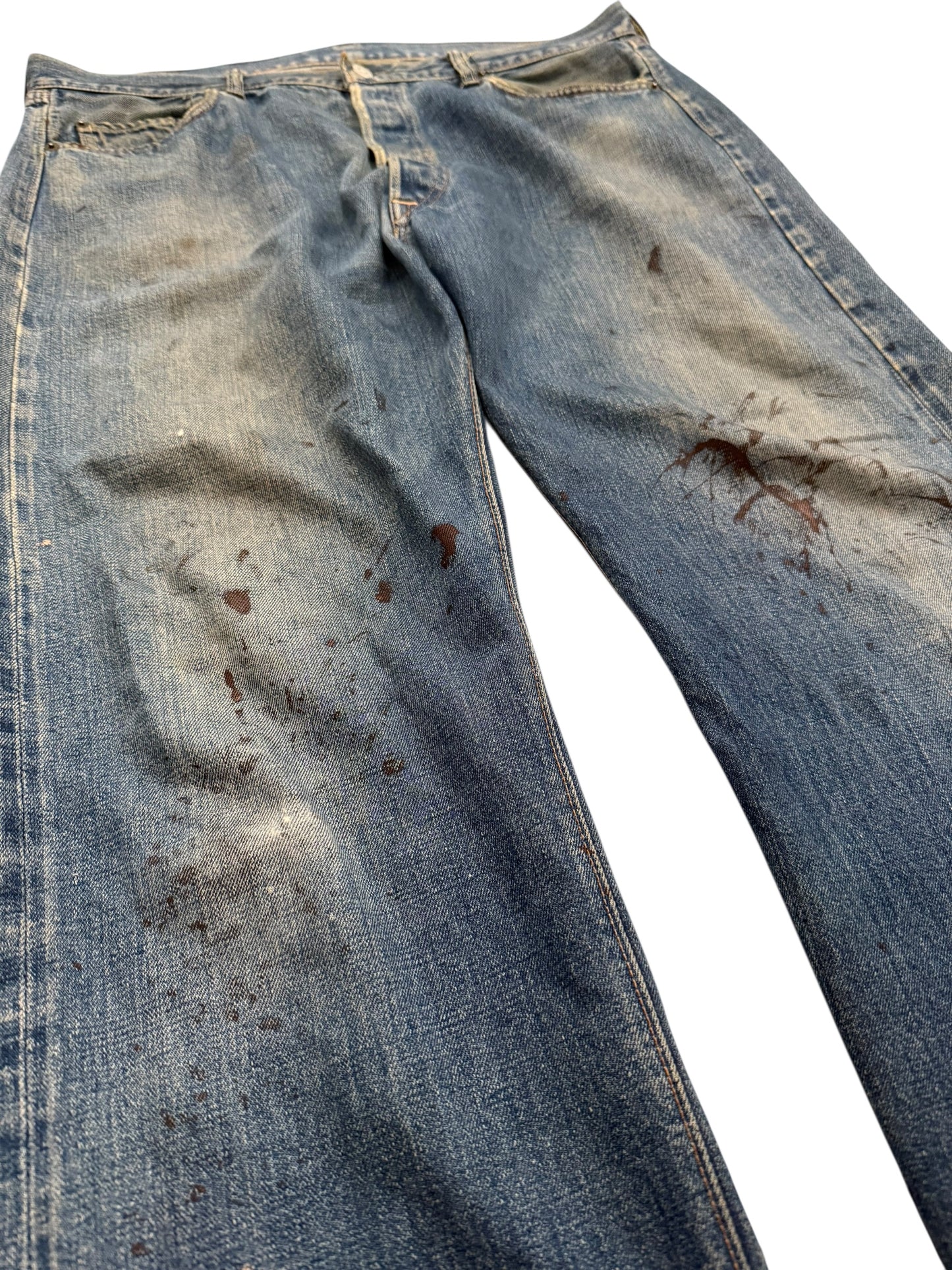 OG 1960’s Big E Selvedge Hidden Rivet 501 Denim