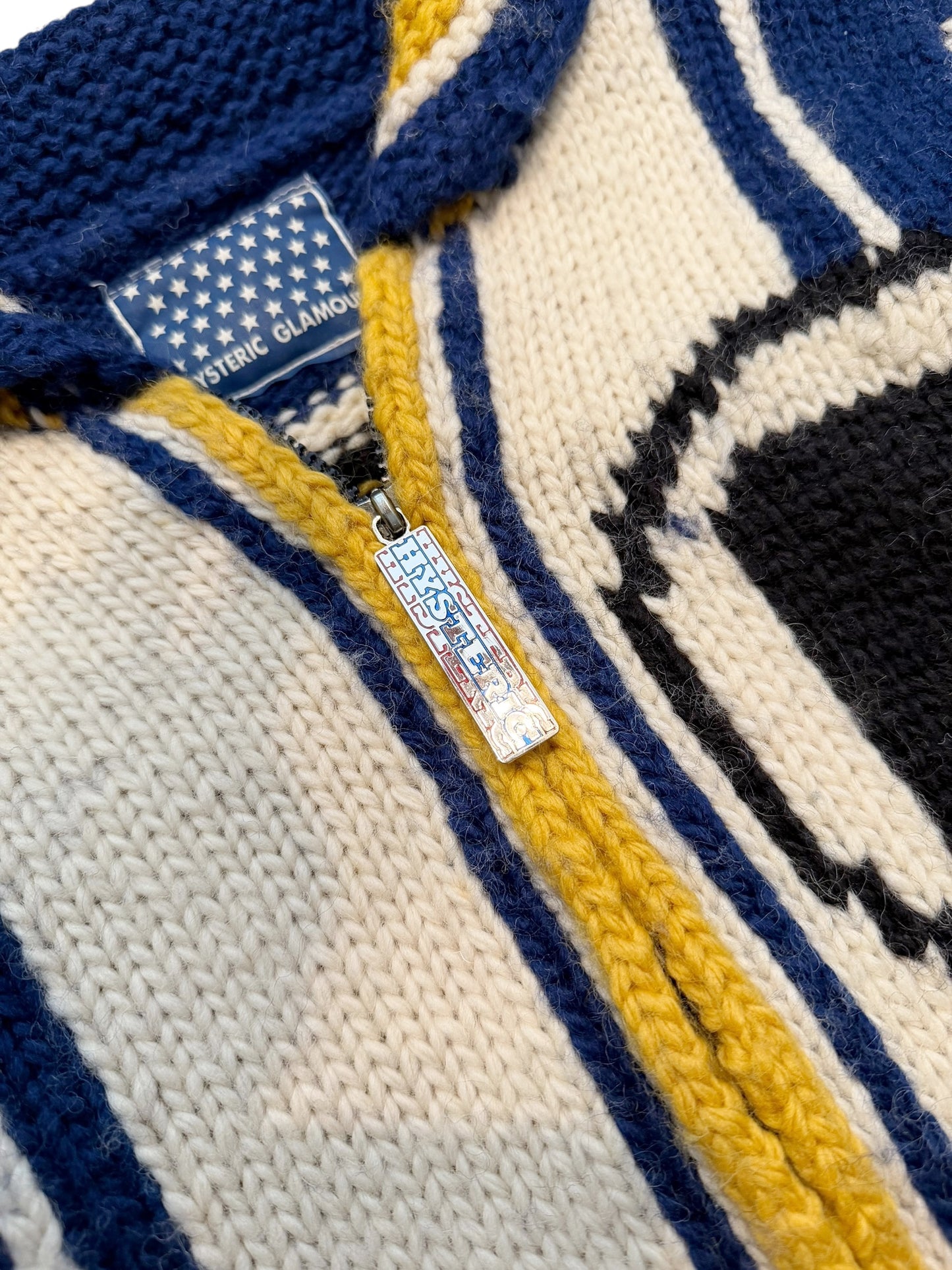 1990’s F*ck It Cowichan Cardigan