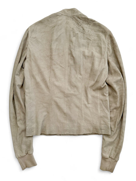 Sand Blister Distressed Lamb Jacket