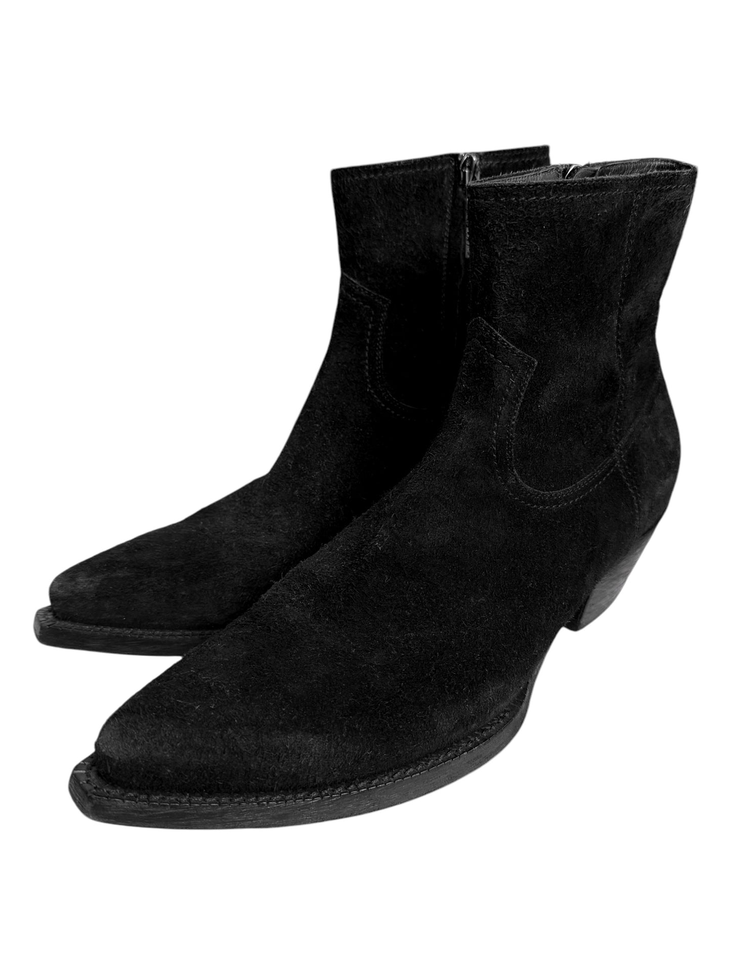 Lukas Western Suede Black Boot