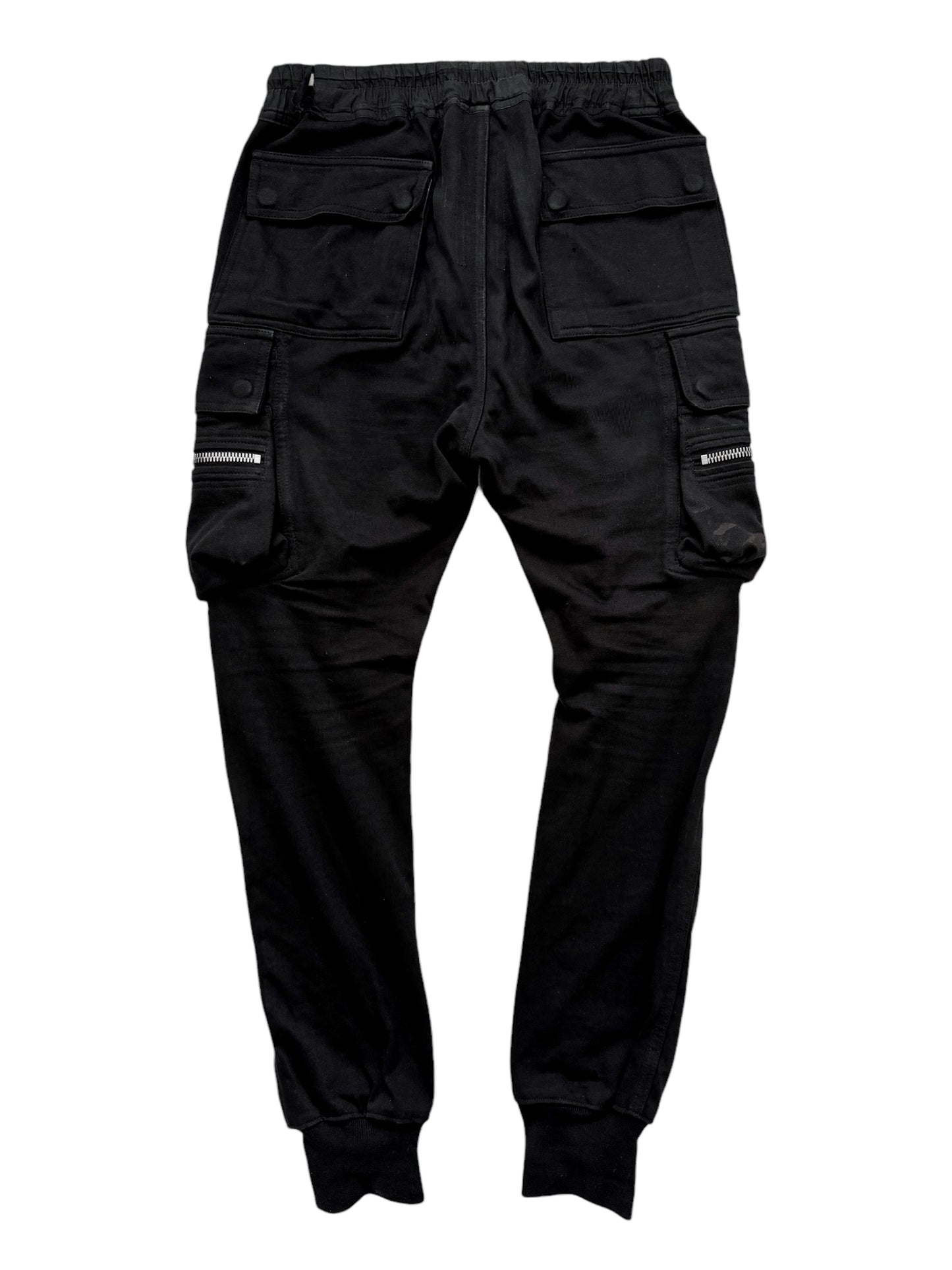 Glitter Cargo Jogger Black