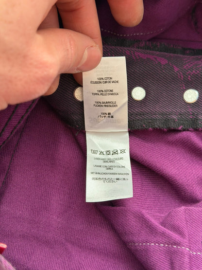 The Crow Comic Purple Denim