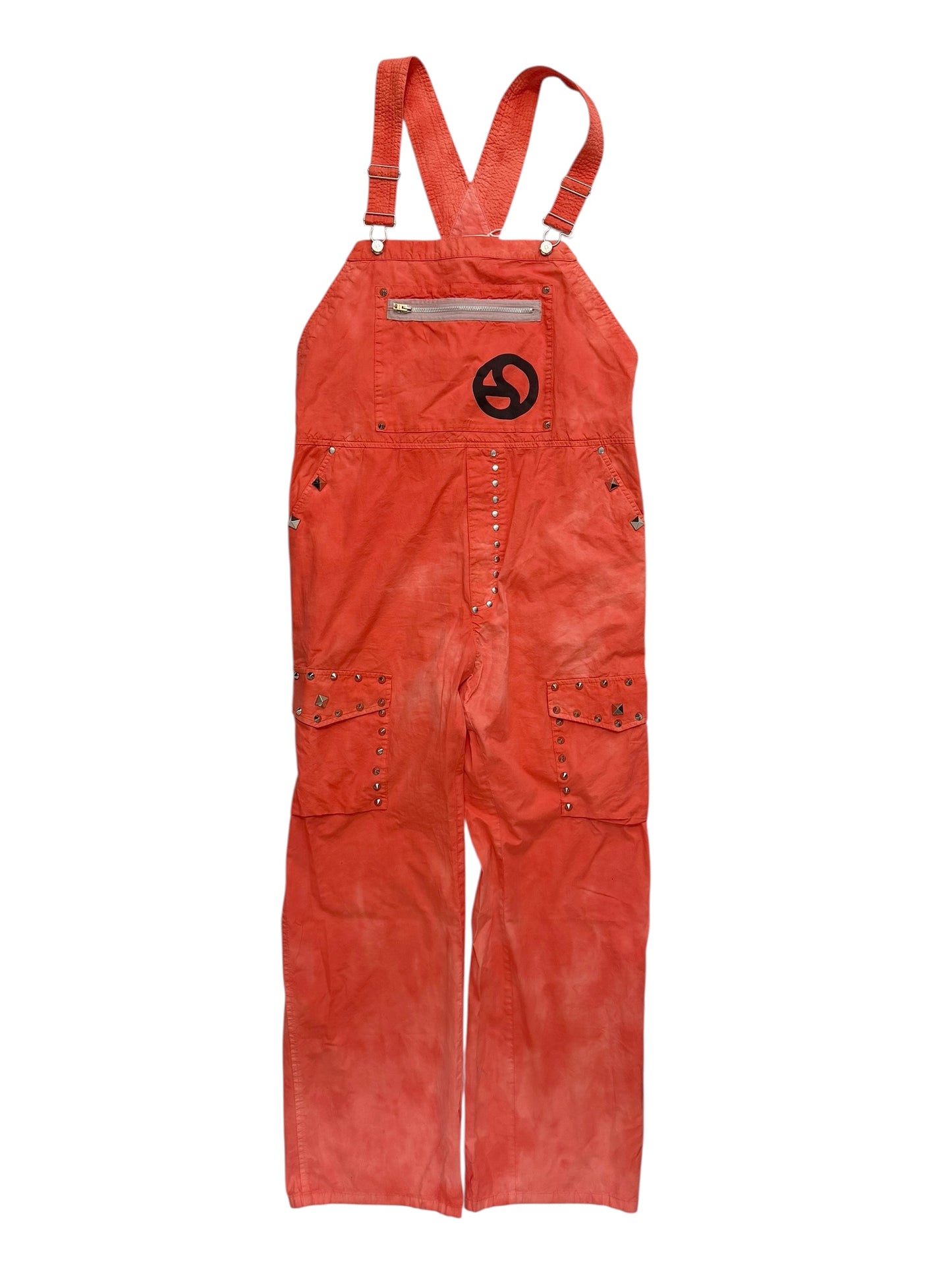 Cotton Studded Dye Overalls