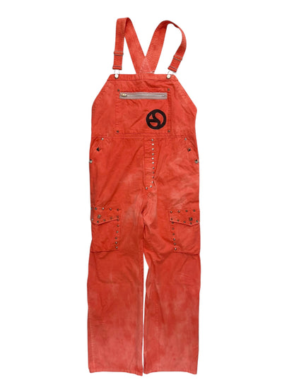 Cotton Studded Dye Overalls