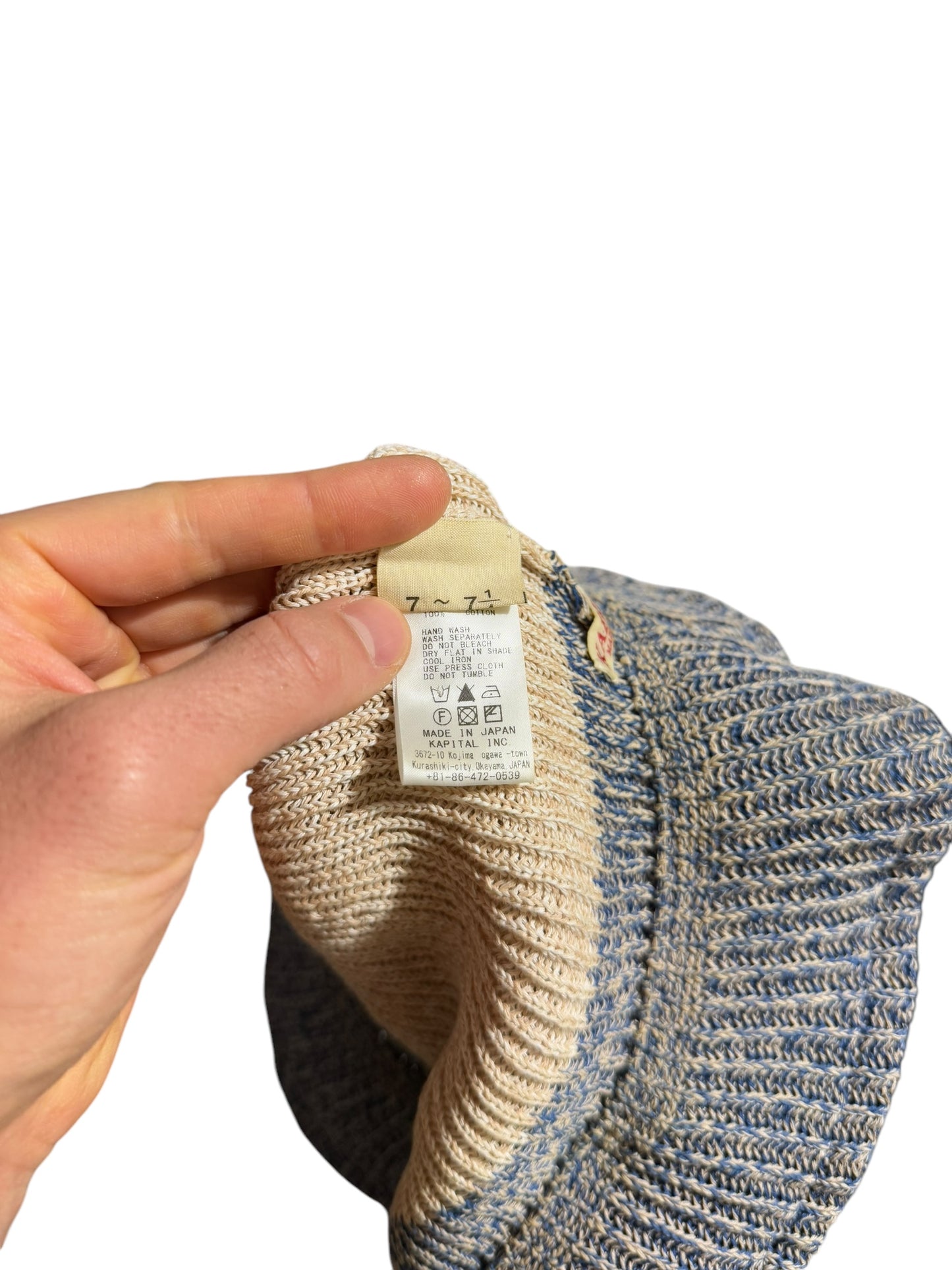 Bell Knit Beanie Bucket Cap