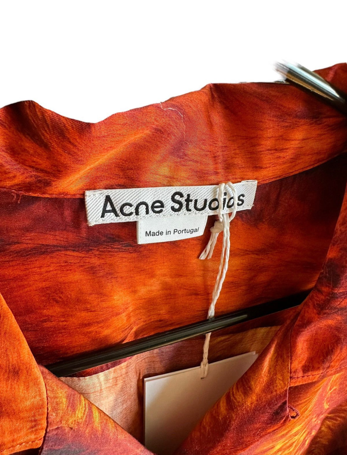 Viscose Oversized Flame Fur Shirt