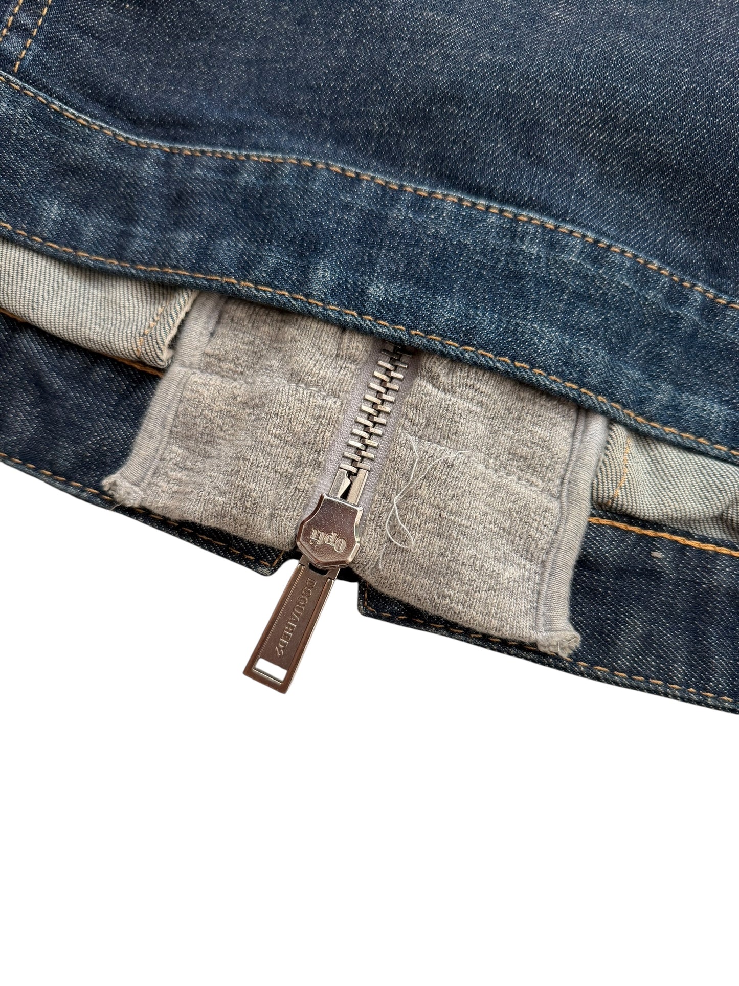 2018 Hybrid Dan Leather Denim Hooded Jacket