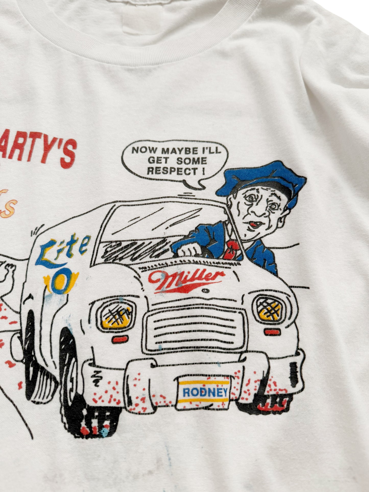 1980’s Rodney Dangerfield Miller Lite Hit And Run Shirt