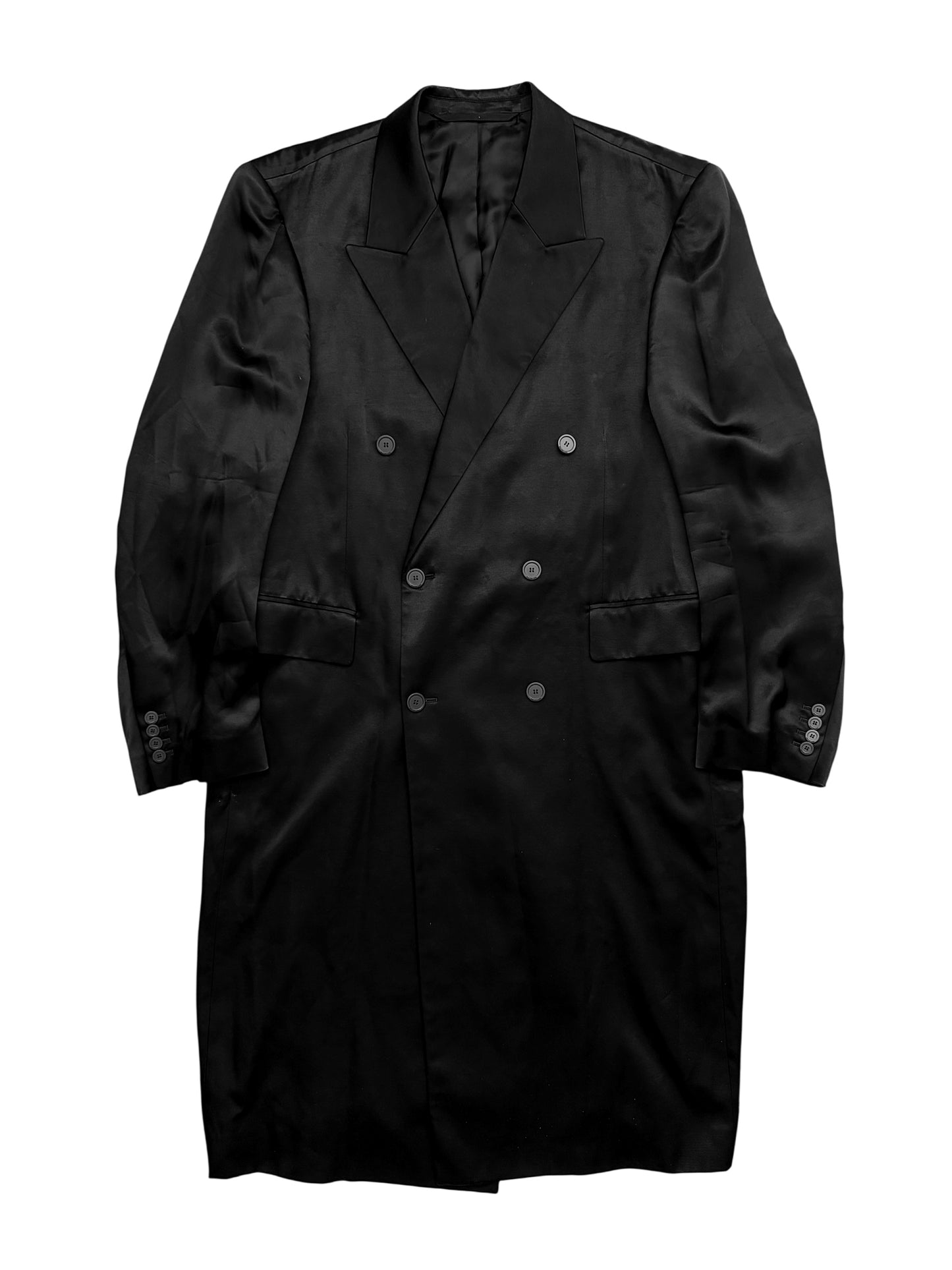 2023 Sample Steroid Heavy Coat (Heavy Satin Cupro)