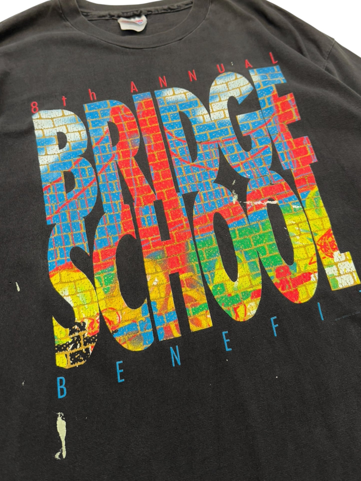 1994 Neil Young Pearl Jam Tom Petty Mazzy Star Bridge School Shirt