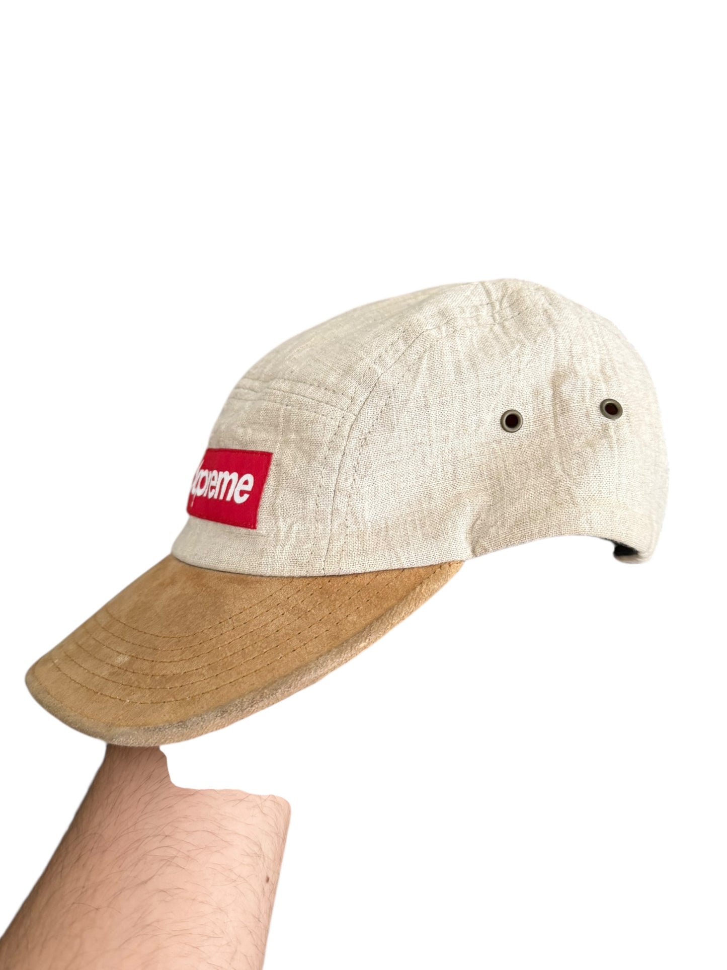 Sand Safari Linen Suede Hat
