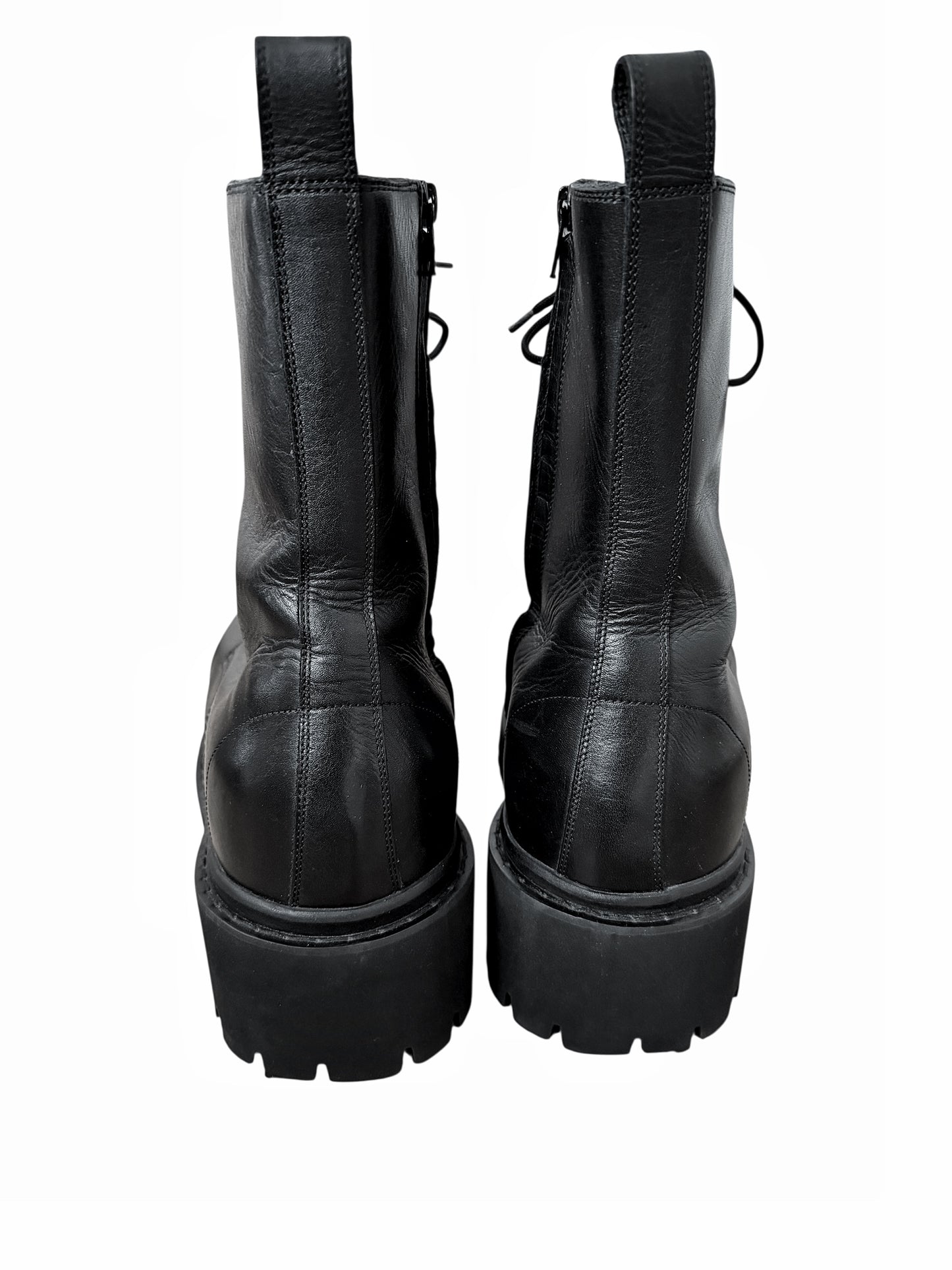 Black Stomper Boot