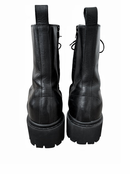 Black Stomper Boot