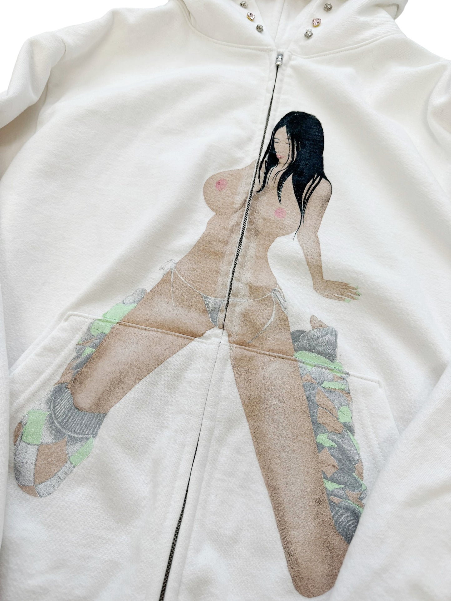 Kate Ahn Painting Jewel Hoodie