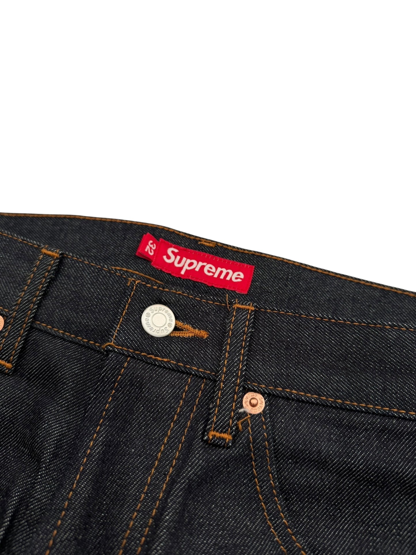 Raw Denim Baggy Shorts