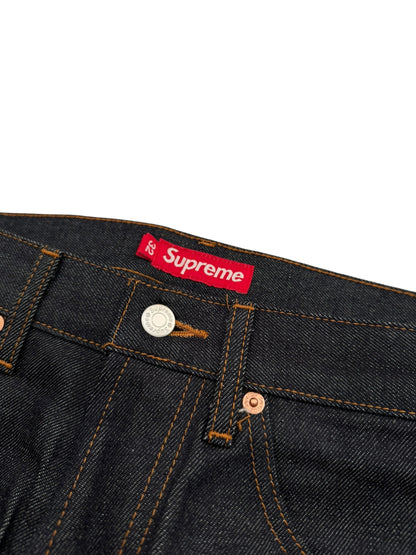 Raw Denim Baggy Shorts