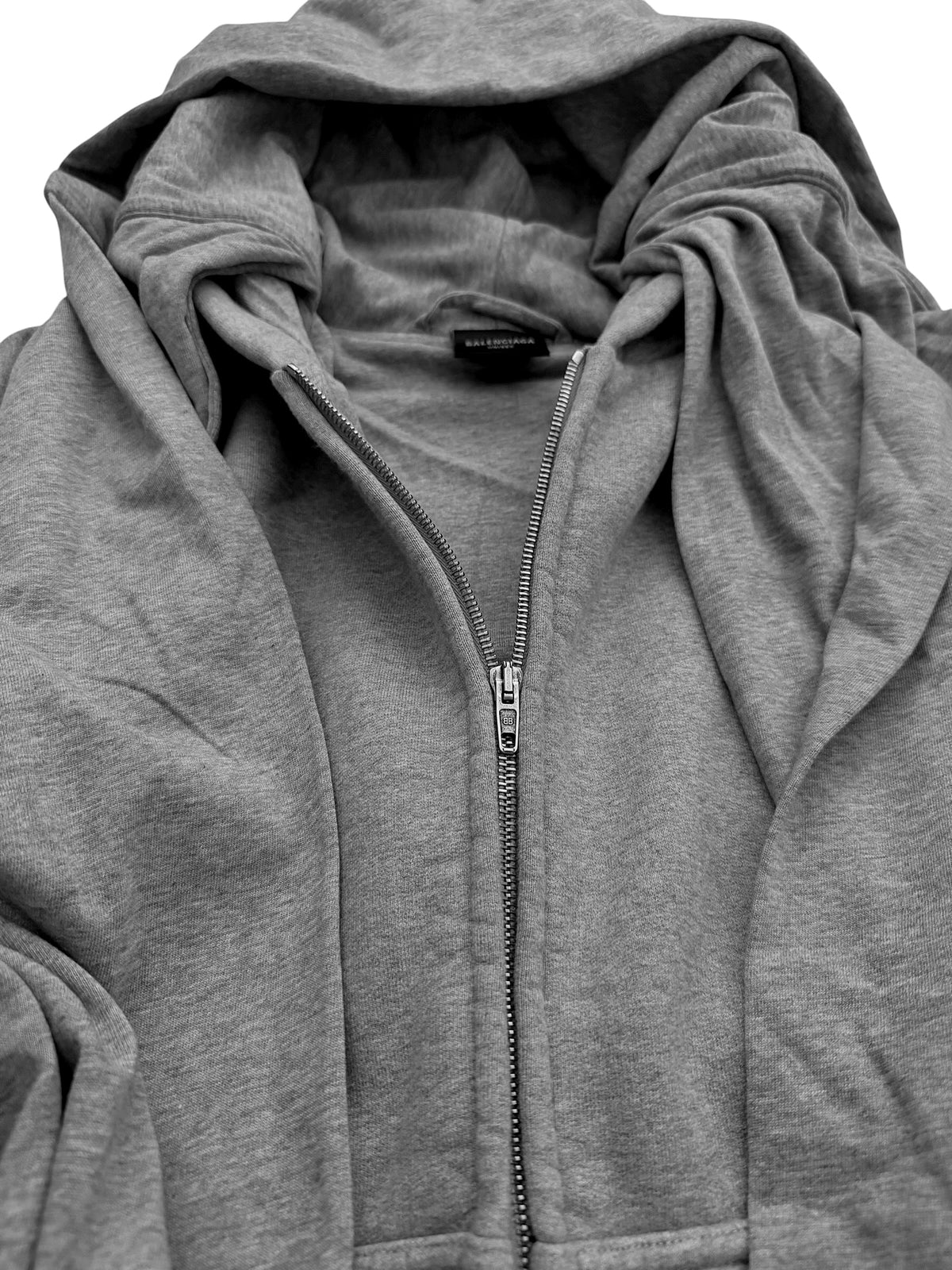 Grey Incognito Layer HEAVY Zip Hoodie