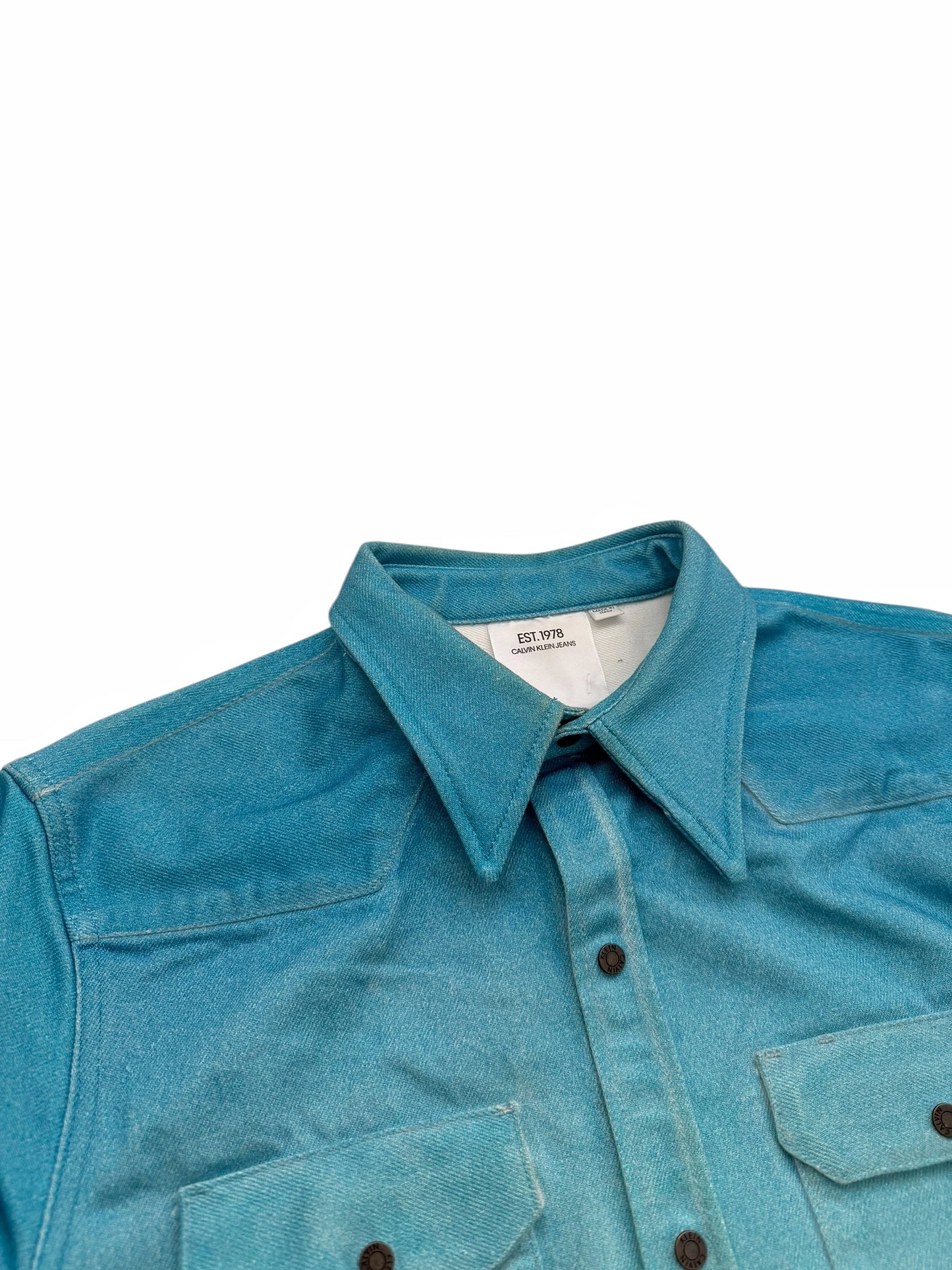 Cowboy Horse Rider Denim Shirt