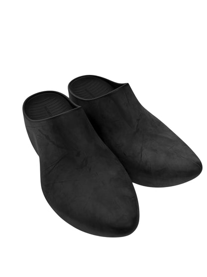 Mud Show Distressed Techno Clog Black