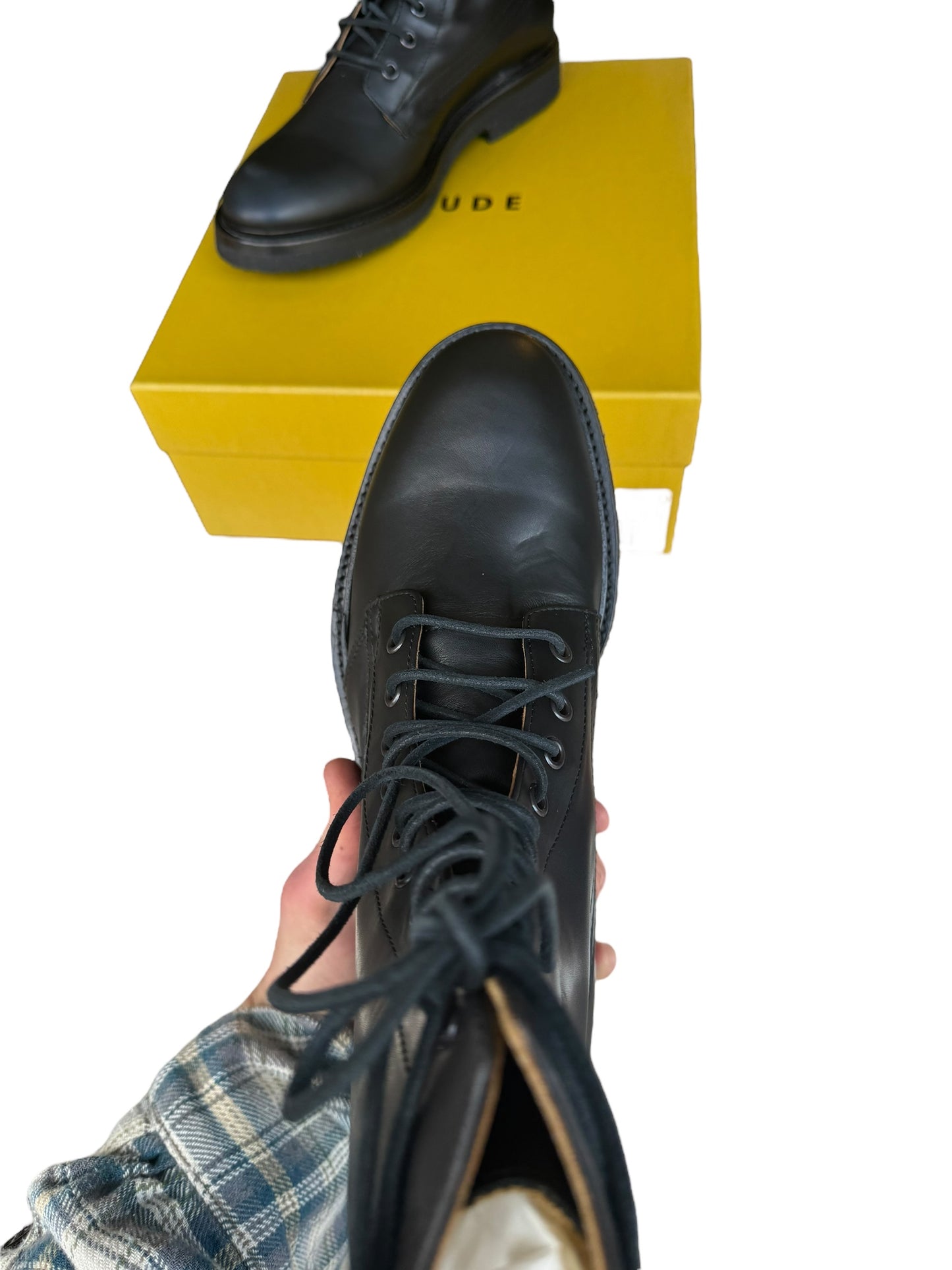 Runway Combat Boots